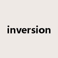 inversion是什么意思
