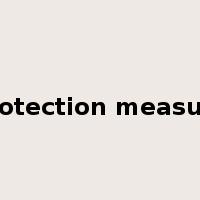 protection measure是什么意思