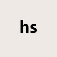 hs是什么意思