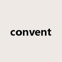 convent是什么意思