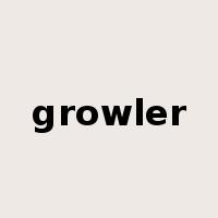 growler是什么意思