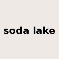 soda lake是什么意思