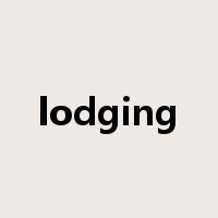 lodging是什么意思