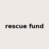 rescue fund是什么意思