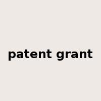 patent grant是什么意思