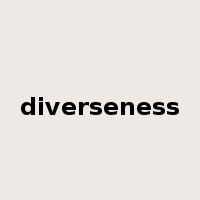 diverseness是什么意思