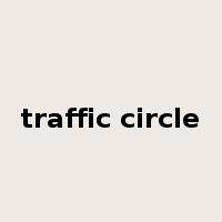 traffic circle是什么意思