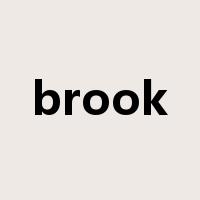 brook是什么意思