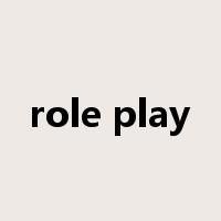role play是什么意思