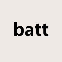 batt是什么意思