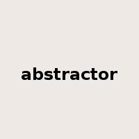 abstractor是什么意思