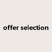 offer selection是什么意思
