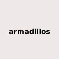 armadillos是什么意思