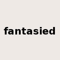 fantasied是什么意思