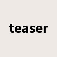 teaser是什么意思