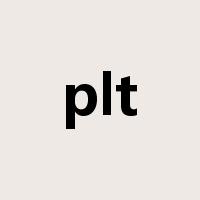 plt是什么意思