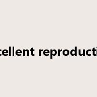 excellent reproduction是什么意思