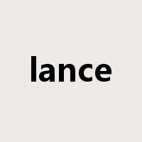 lance是什么意思