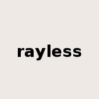 rayless是什么意思
