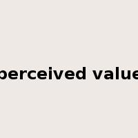 perceived value是什么意思