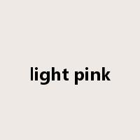 light pink是什么意思