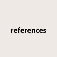 references是什么意思