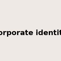 corporate identity是什么意思