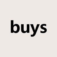 buys是什么意思