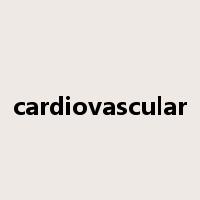 cardiovascular是什么意思