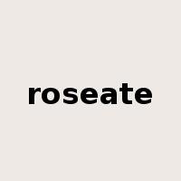 roseate是什么意思