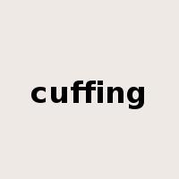 cuffing是什么意思