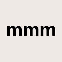 mmm是什么意思