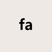 fa是什么意思