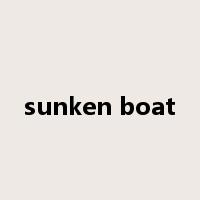 sunken boat是什么意思