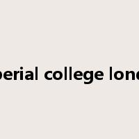 imperial college london是什么意思
