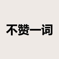 不赞一词是什么意思