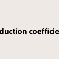 induction coefficient是什么意思