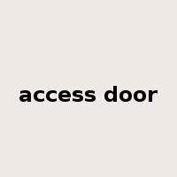 access door是什么意思