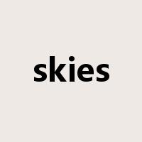 skies是什么意思