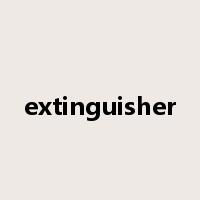extinguisher是什么意思