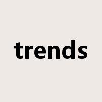 trends是什么意思