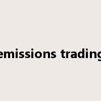 emissions trading是什么意思