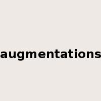 augmentations是什么意思