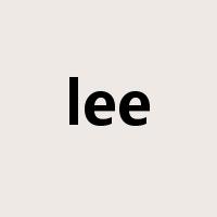 lee是什么意思