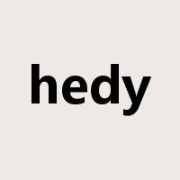 hedy是什么意思