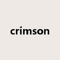 crimson是什么意思