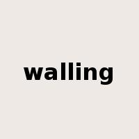 walling是什么意思