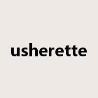 usherette是什么意思
