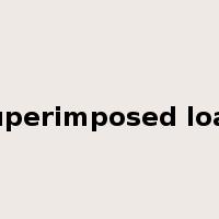 superimposed load是什么意思