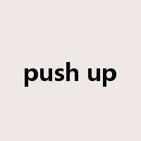 push up是什么意思